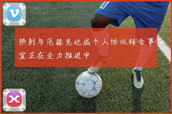 热刺与范赫克达成个人协议转会事宜正在全力推进中